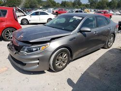 Salvage cars for sale at Madisonville, TN auction: 2016 KIA Optima LX