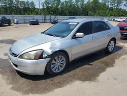 Vehiculos salvage en venta de Copart Harleyville, SC: 2007 Honda Accord SE