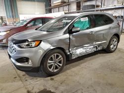 Salvage cars for sale at Eldridge, IA auction: 2020 Ford Edge SEL