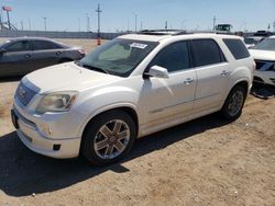 GMC salvage cars for sale: 2012 GMC Acadia Denali