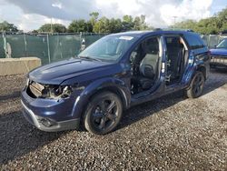 Salvage cars for sale from Copart Riverview, FL: 2020 Dodge Journey Crossroad