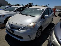 Toyota Prius salvage cars for sale: 2012 Toyota Prius V