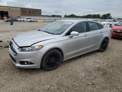 Salvage cars for sale at Kansas City, KS auction: 2015 Ford Fusion SE