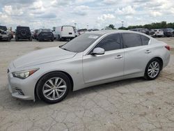 Salvage cars for sale from Copart Indianapolis, IN: 2015 Infiniti Q50 Base