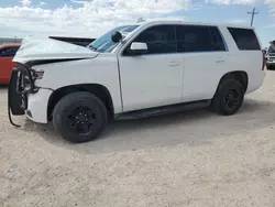 Chevrolet salvage cars for sale: 2020 Chevrolet Tahoe Police