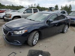 Salvage cars for sale at Duryea, PA auction: 2016 Mazda 6 Touring