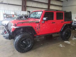 Salvage cars for sale at Rogersville, MO auction: 2017 Jeep Wrangler Unlimited Rubicon