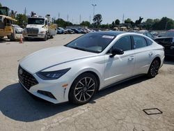 Salvage cars for sale at Bridgeton, MO auction: 2020 Hyundai Sonata SEL Plus