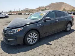 Salvage cars for sale at Colton, CA auction: 2017 KIA Optima EX