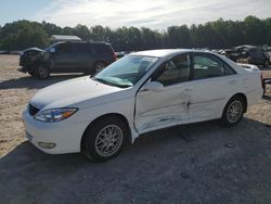 Toyota salvage cars for sale: 2004 Toyota Camry LE