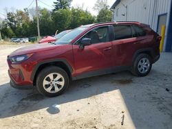 Salvage cars for sale at Candia, NH auction: 2019 Toyota Rav4 LE