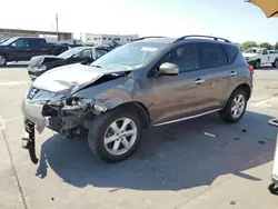 Salvage cars for sale at Grand Prairie, TX auction: 2010 Nissan Murano S