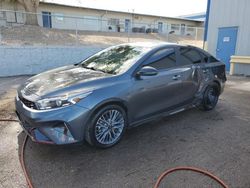 Salvage cars for sale at Albuquerque, NM auction: 2022 KIA Forte GT Line