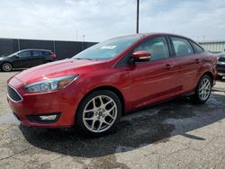 Salvage cars for sale at Woodhaven, MI auction: 2015 Ford Focus SE