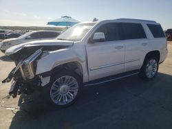 Salvage cars for sale at Grand Prairie, TX auction: 2019 Cadillac Escalade Luxury