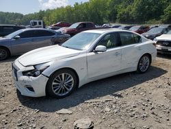 Infiniti Vehiculos salvage en venta: 2018 Infiniti Q50 Luxe