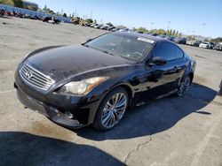 Salvage cars for sale at Vallejo, CA auction: 2012 Infiniti G37 Base