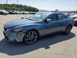 Salvage cars for sale from Copart Louisville, KY: 2016 Mazda 6 Grand Touring