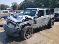 Salvage SUVs for sale at auction: 2023 Jeep Wrangler Rubicon 4XE