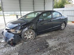 Salvage cars for sale at Augusta, GA auction: 2009 Honda Civic LX