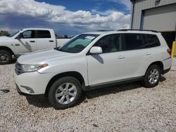 Salvage cars for sale at Casper, WY auction: 2013 Toyota Highlander Base