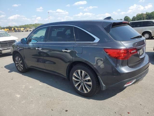 2016 Acura MDX Technology