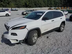 Salvage cars for sale from Copart Gainesville, GA: 2015 Jeep Cherokee Sport