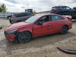 Salvage cars for sale from Copart Appleton, WI: 2022 Hyundai Elantra SEL