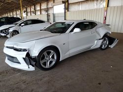 Salvage cars for sale at Phoenix, AZ auction: 2017 Chevrolet Camaro LT