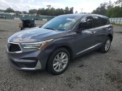 Salvage cars for sale at Riverview, FL auction: 2021 Acura RDX