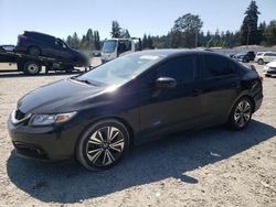 Honda salvage cars for sale: 2015 Honda Civic LX