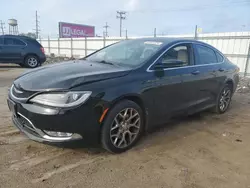 Chrysler Vehiculos salvage en venta: 2015 Chrysler 200 C