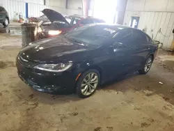 Salvage cars for sale at Lansing, MI auction: 2015 Chrysler 200 S