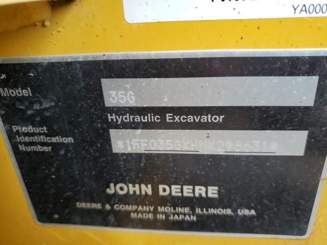 2023 John Deere 35G