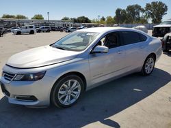 Chevrolet salvage cars for sale: 2018 Chevrolet Impala LT