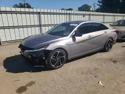 Salvage cars for sale at Shreveport, LA auction: 2023 Hyundai Elantra N Line