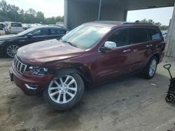 Jeep salvage cars for sale: 2017 Jeep Grand Cherokee Limited