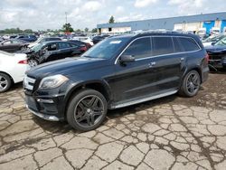 Salvage cars for sale at Woodhaven, MI auction: 2015 Mercedes-Benz GL 550 4matic