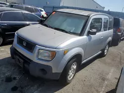 Salvage cars for sale at Vallejo, CA auction: 2006 Honda Element EX