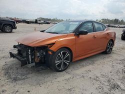 Salvage cars for sale from Copart Houston, TX: 2021 Nissan Sentra SR