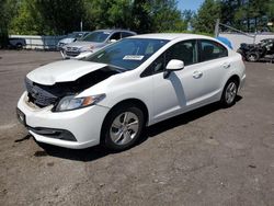 2013 Honda Civic LX en venta en Portland, OR