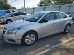 Chevrolet Vehiculos salvage en venta: 2012 Chevrolet Cruze LS