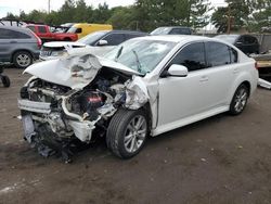 Subaru Vehiculos salvage en venta: 2014 Subaru Legacy 2.5I Premium