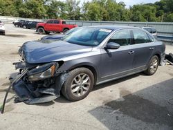 Salvage cars for sale at Ellwood City, PA auction: 2016 Volkswagen Passat S