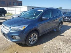 Salvage cars for sale at Kansas City, KS auction: 2018 Ford Escape SE