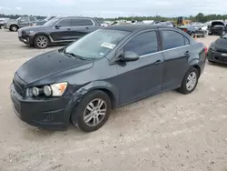 Salvage cars for sale at Houston, TX auction: 2014 Chevrolet Sonic LT