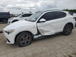 Salvage cars for sale from Copart Indianapolis, IN: 2022 Alfa Romeo Stelvio TI