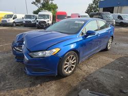 Ford Fusion se salvage cars for sale: 2017 Ford Fusion SE