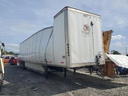 Salvage trucks for sale at Eugene, OR auction: 2015 Wabash DRY Van