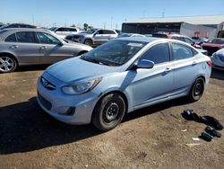 Salvage cars for sale at Brighton, CO auction: 2014 Hyundai Accent GLS